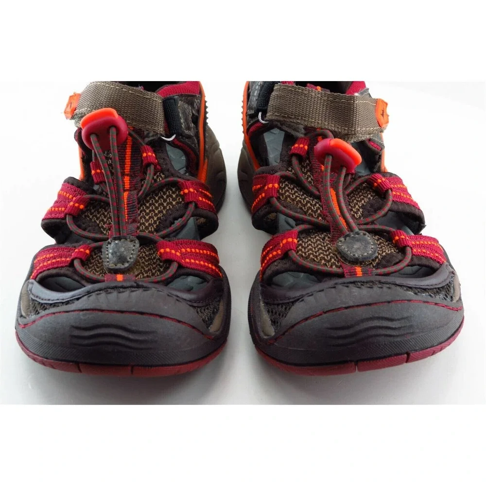 Jambu Red Fabric Sandals Toddler Boys Sz‎ 13